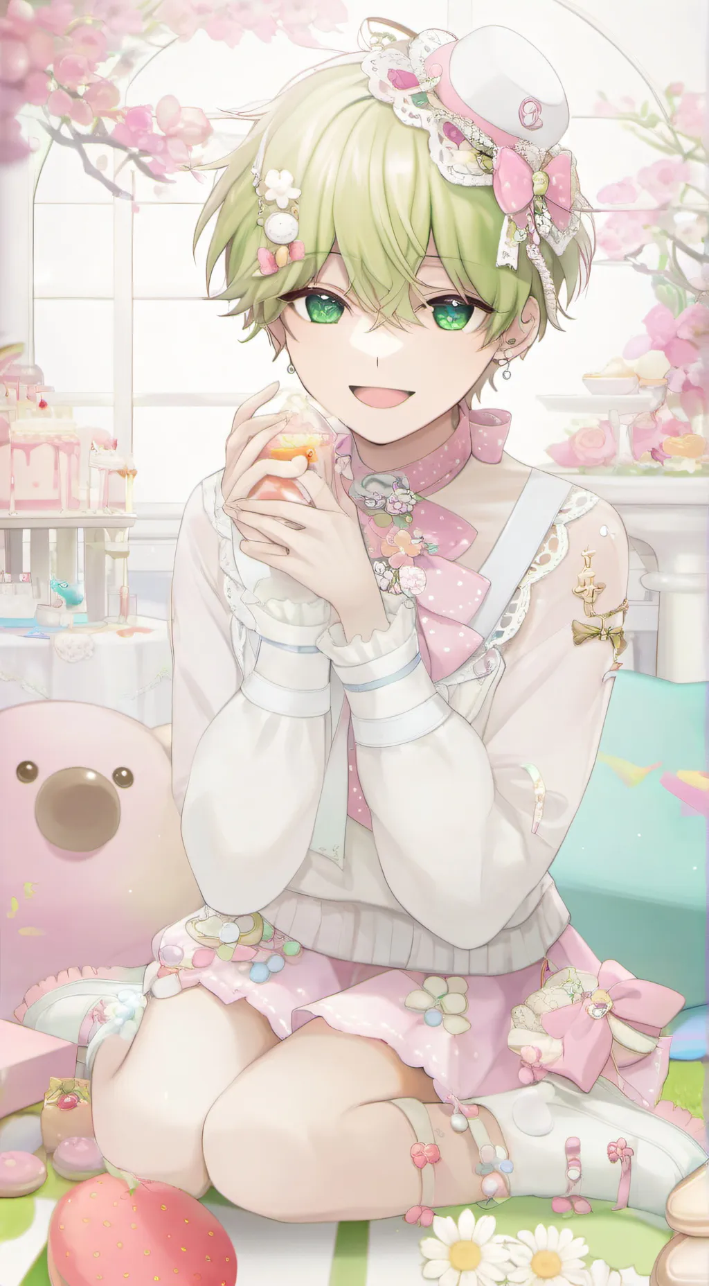 ai character: !|🥦📚BAKUDEKU💥💣|! background