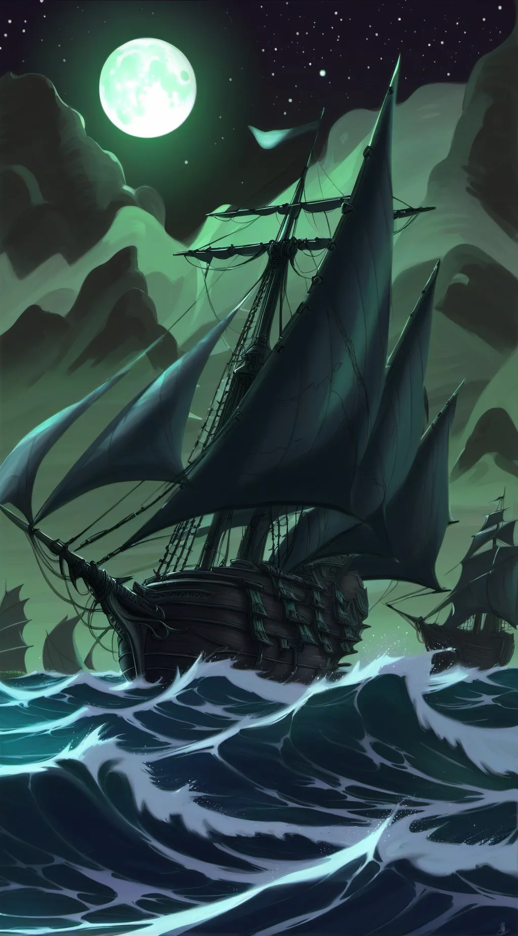 ai character: Shadow milk cookie background