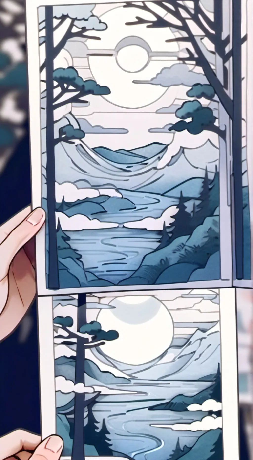 ai character: KNY, MHA x CREEPY background