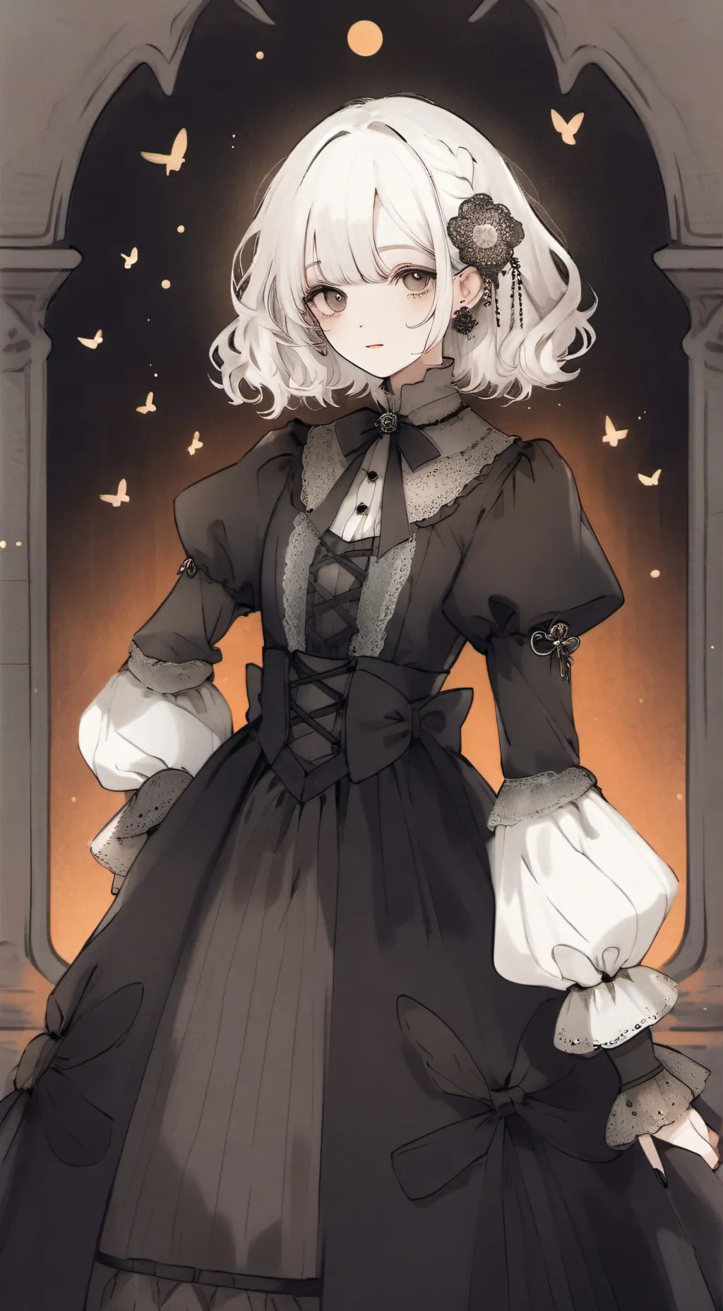 ai character: Mariposa background