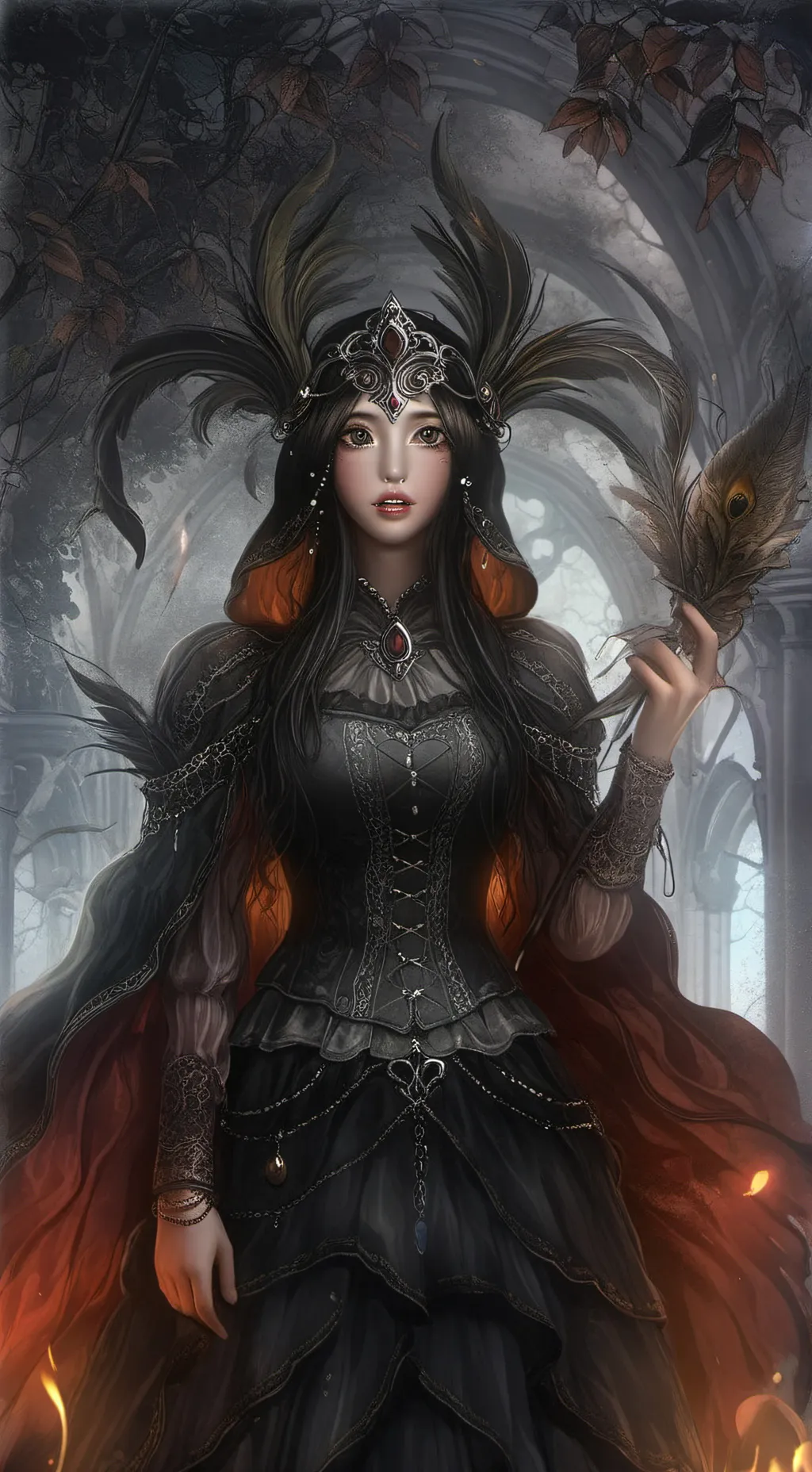 ai character: Elara background