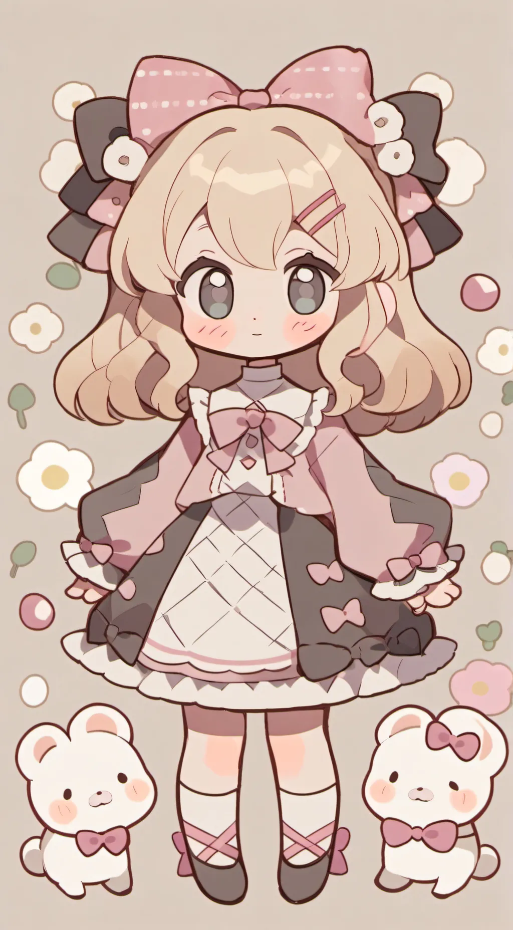 ai character: Lisa  background