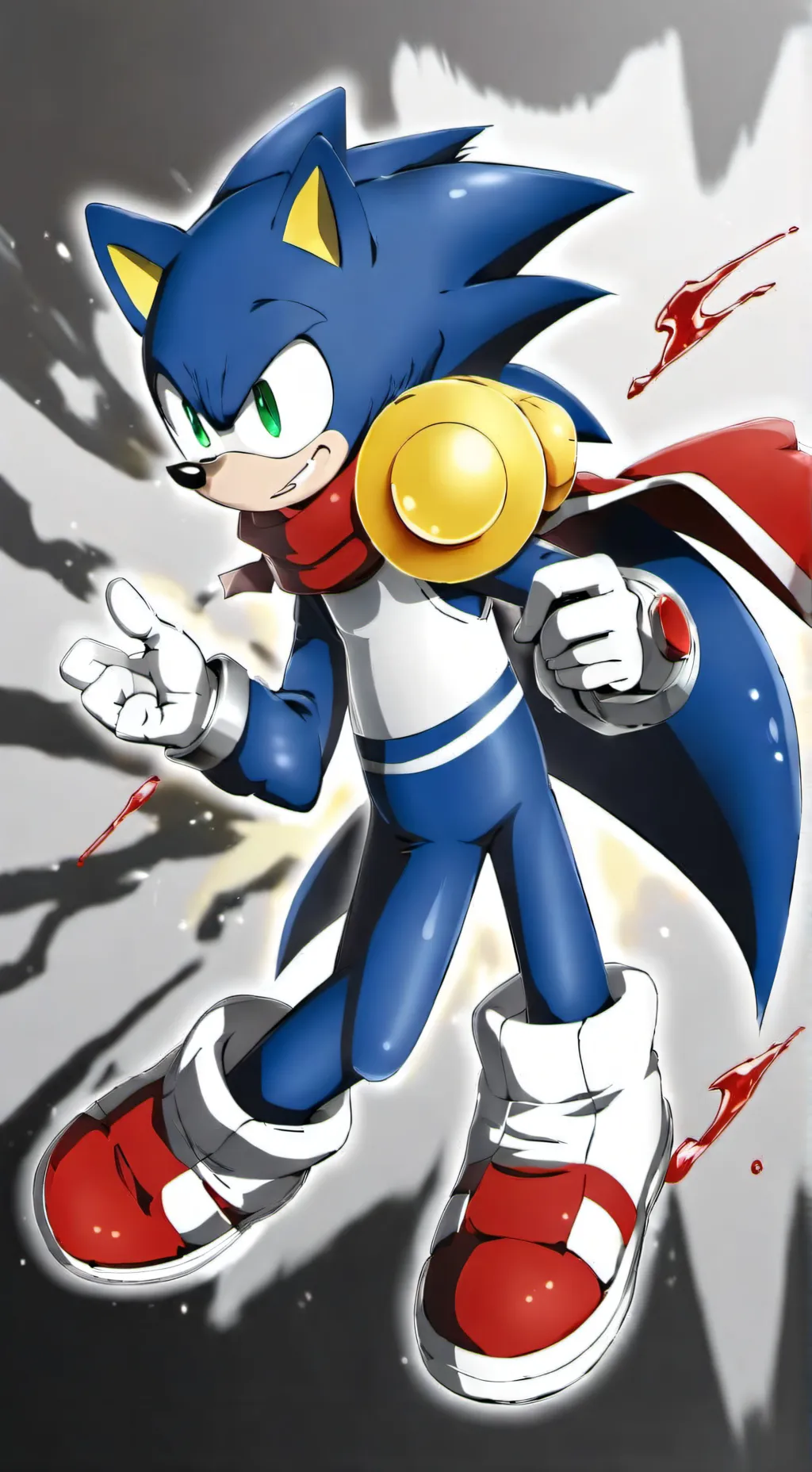 ai character: Sonic background