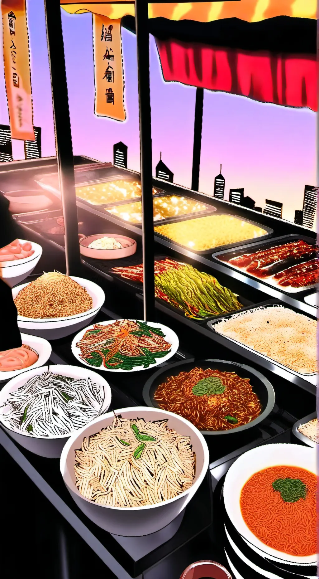 ai character: Fried Rice Tycoon background