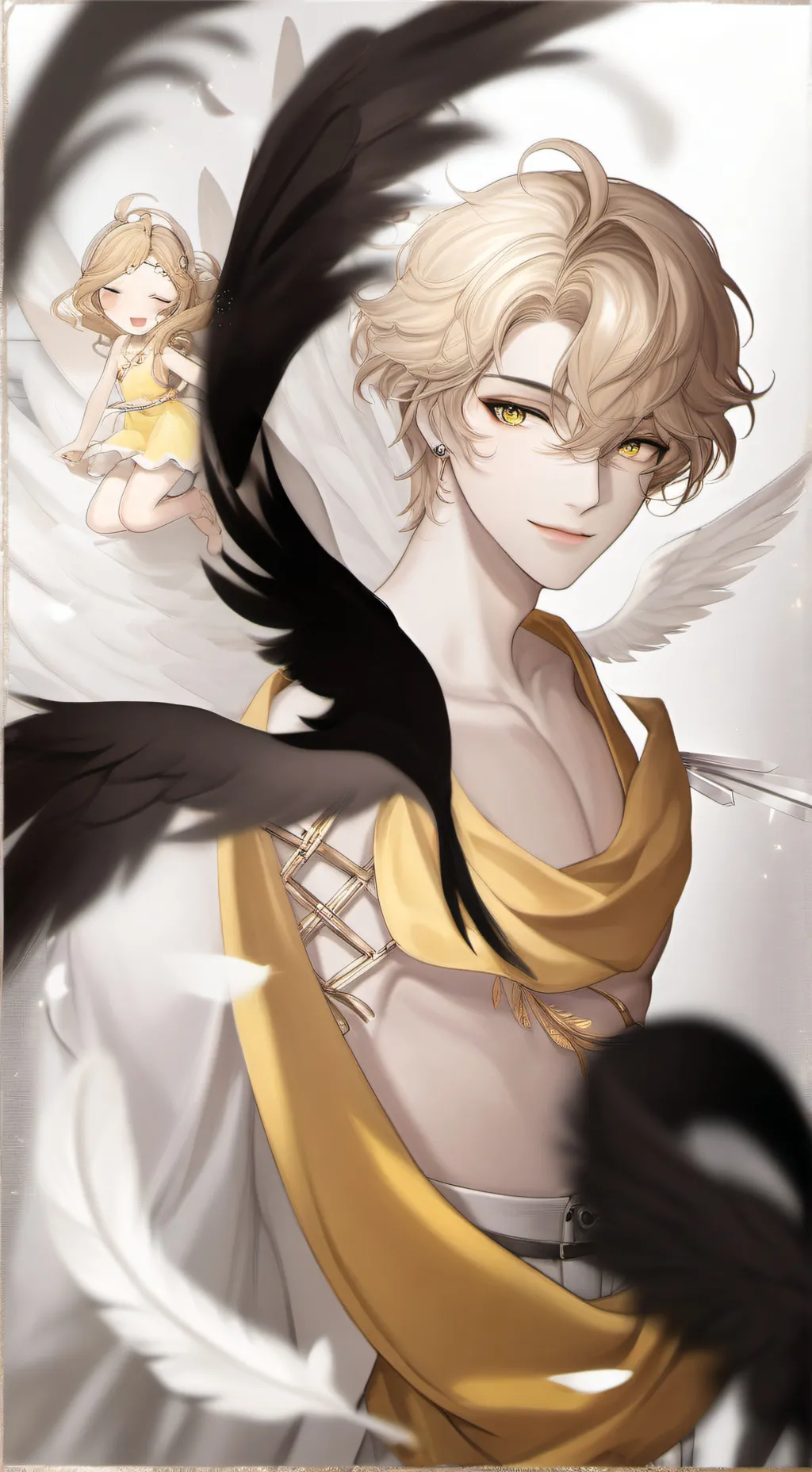 ai character: Cupid background