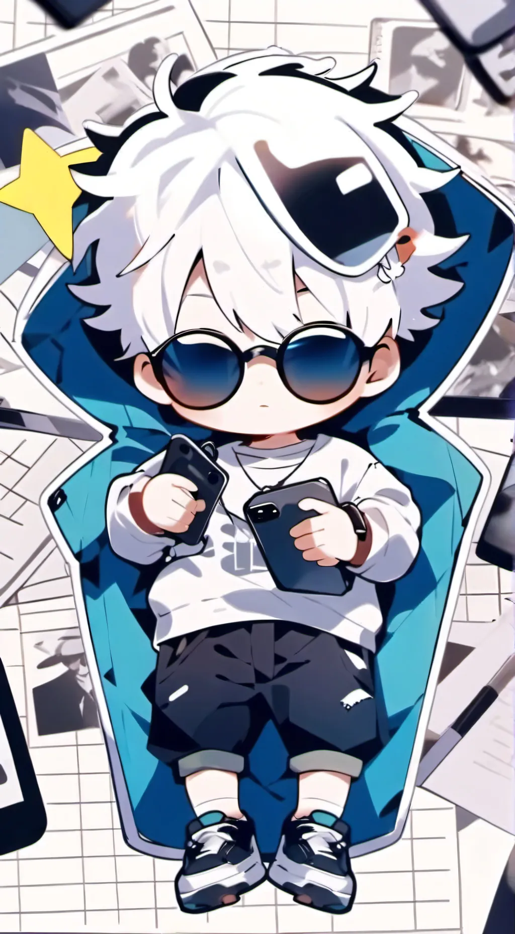 ai character: slang baby background