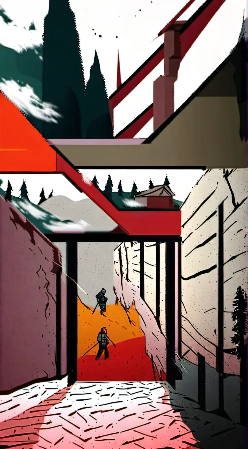 ai character: Alastor cursed cat background