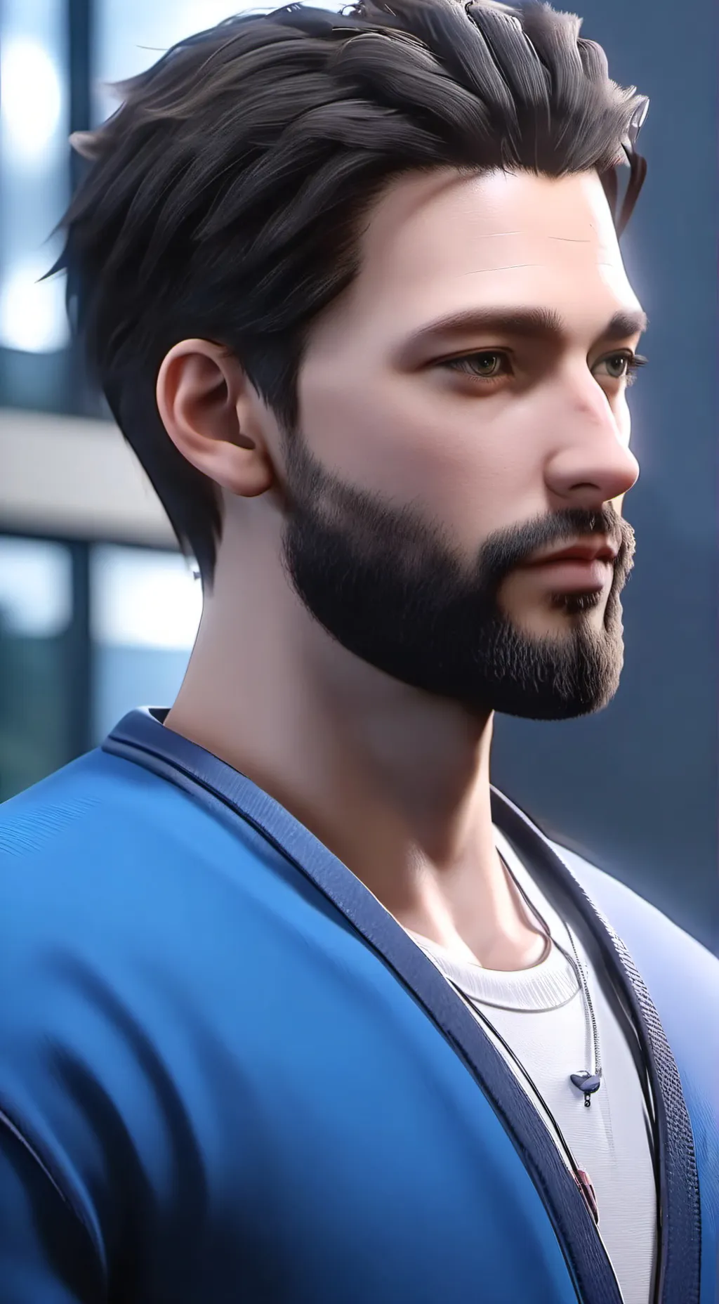 ai character: Sigma man background