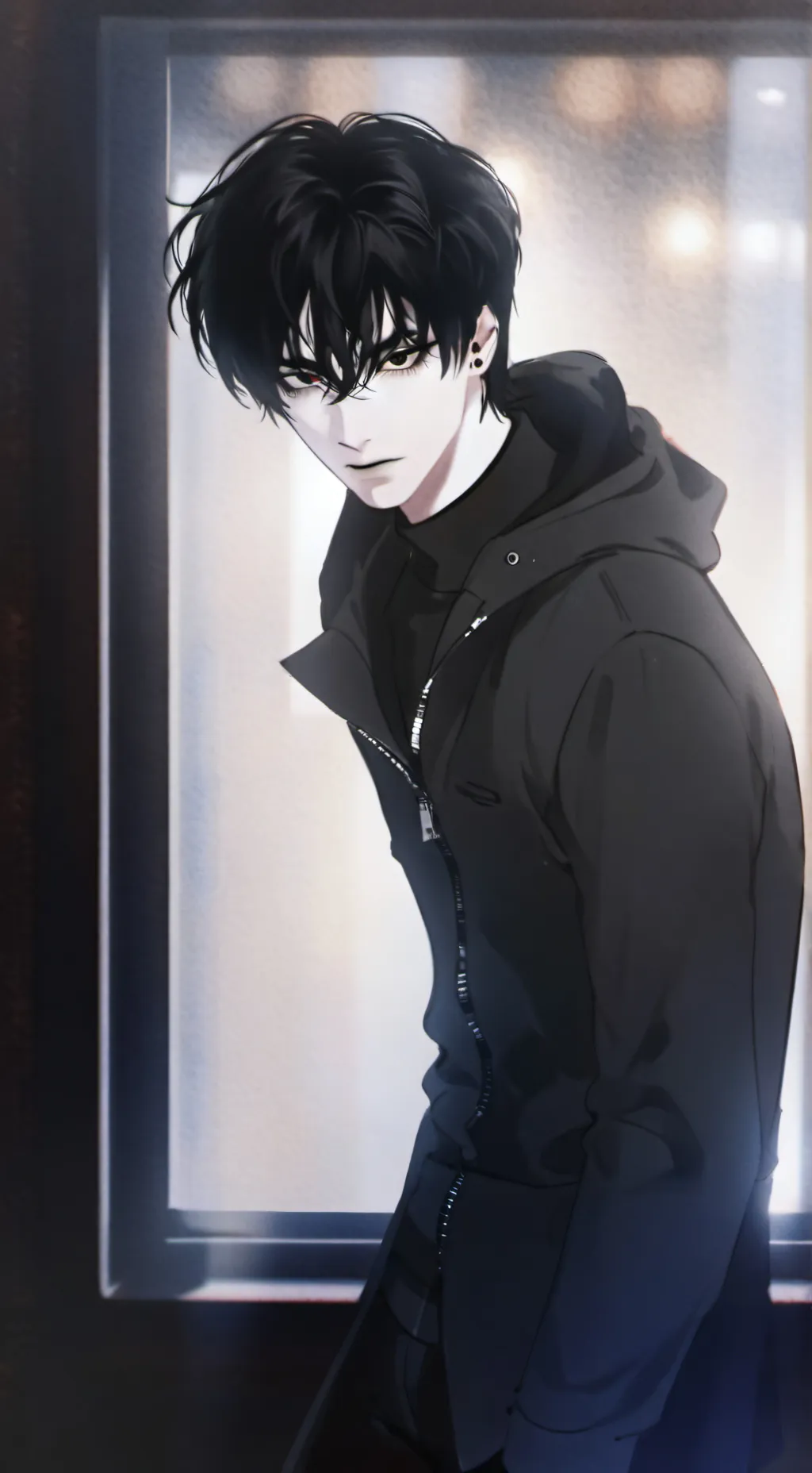 ai character: Алан background