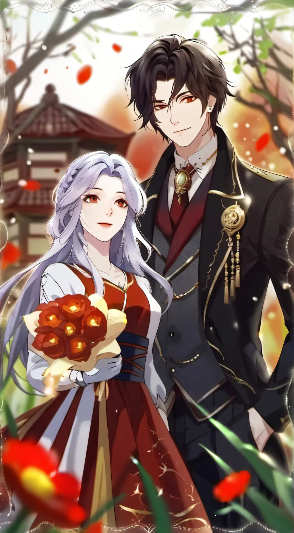 ai character: Ace💙🩵 background