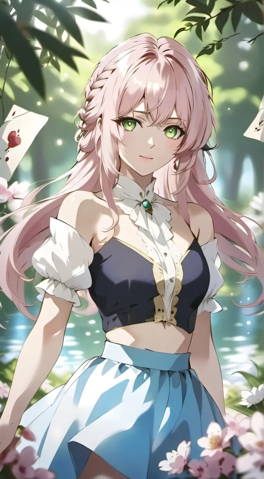 ai character: Rosary Orlena background