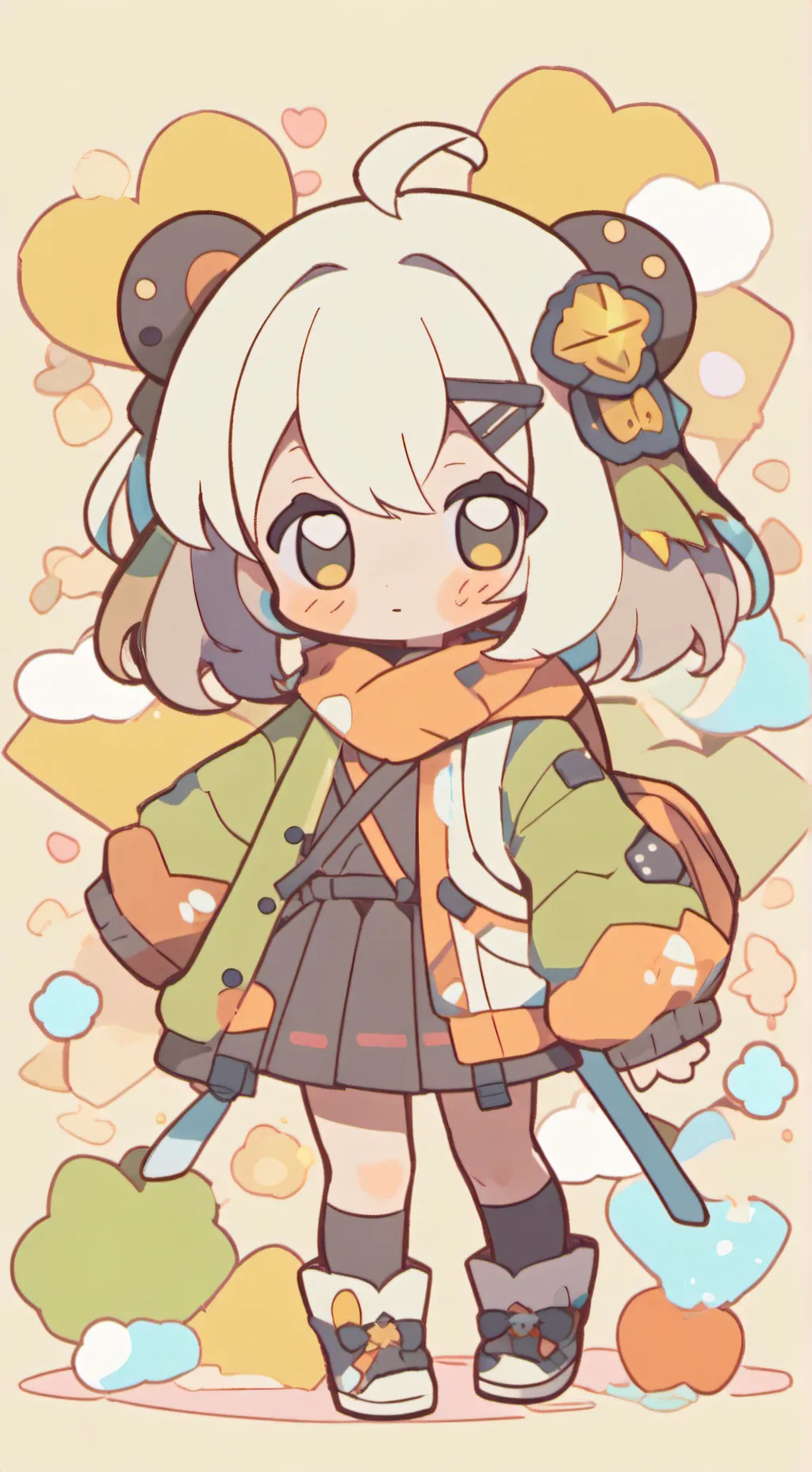 ai character: mha a ou v background