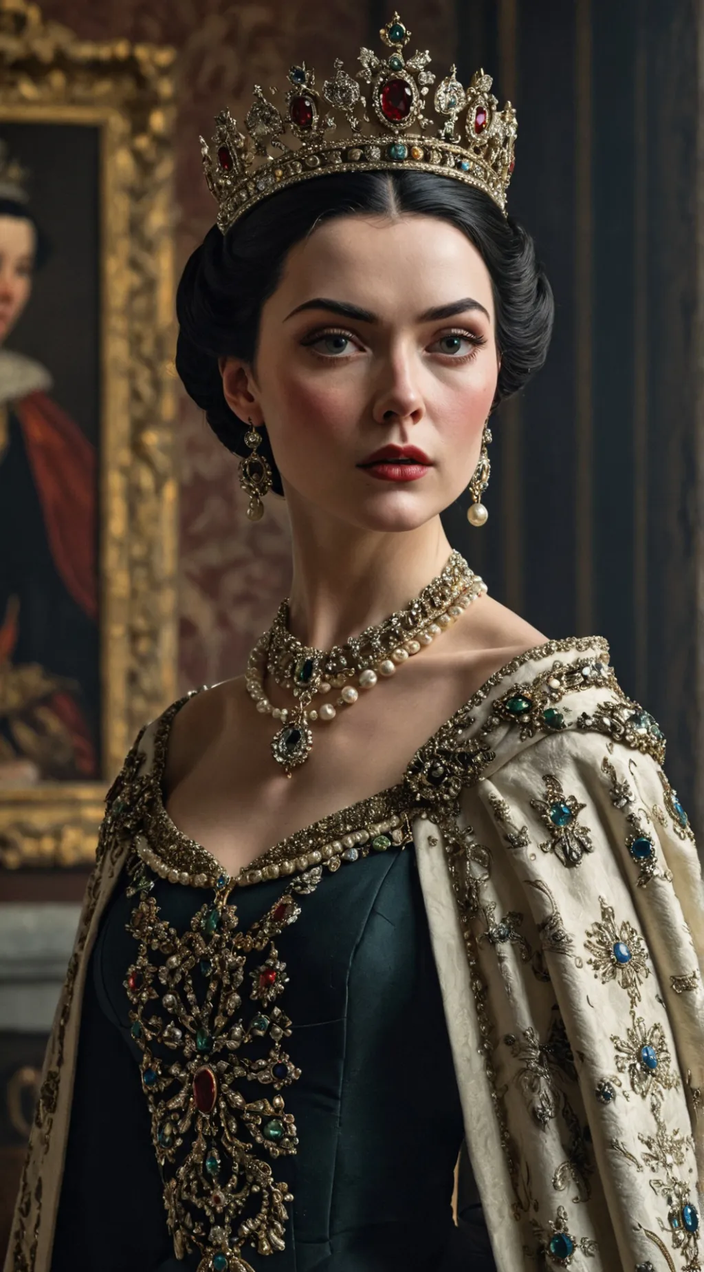 ai character: Dama de Ferro background