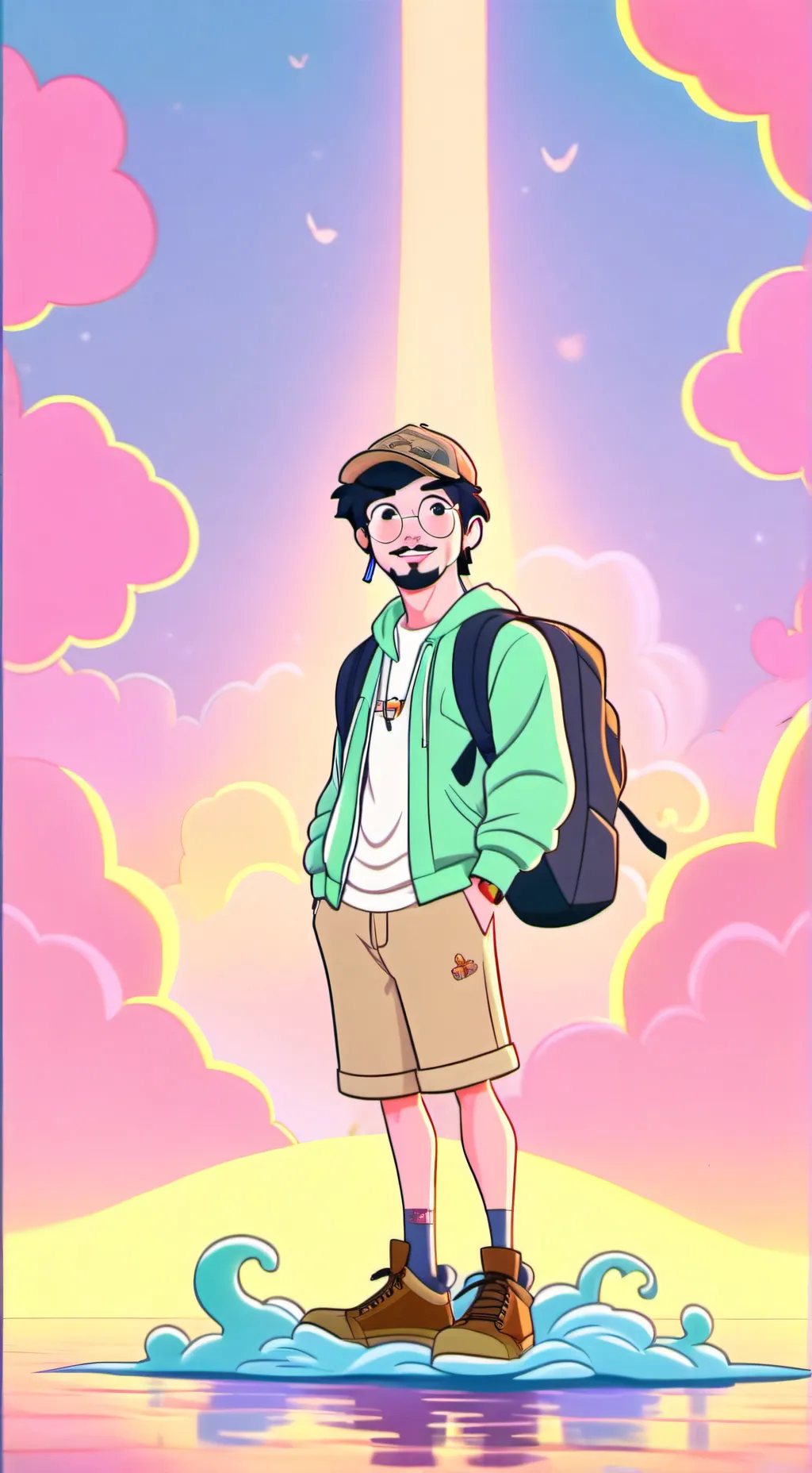 ai character: fese background