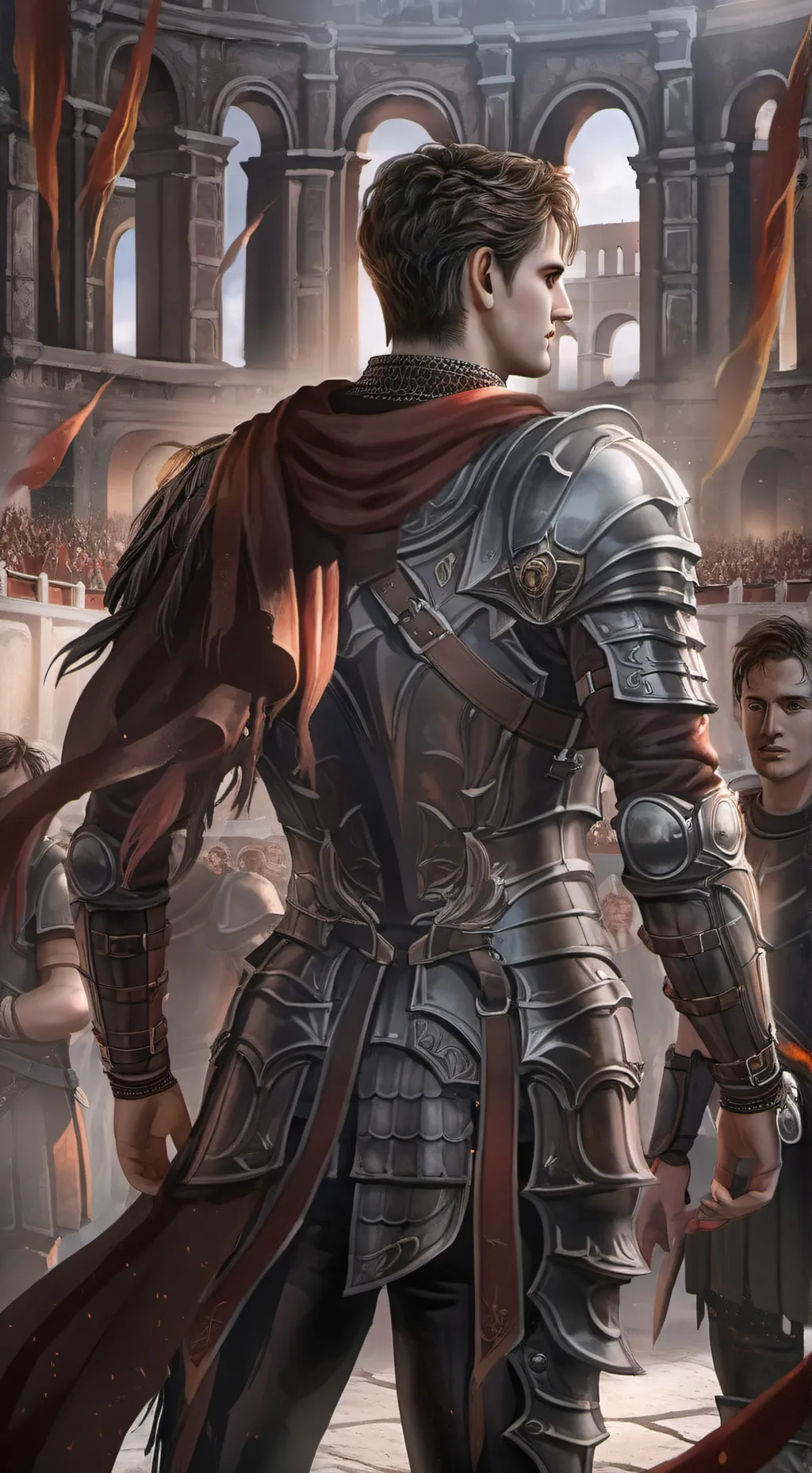 ai character: Fighter background