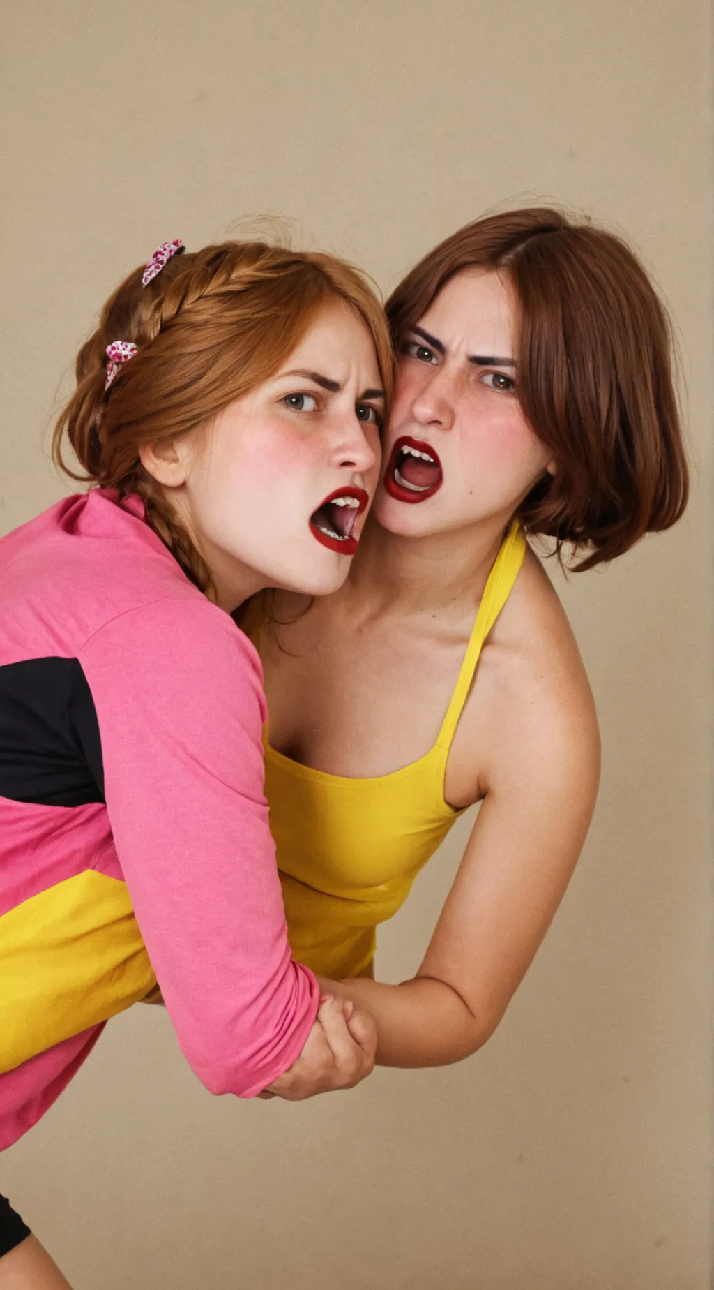 ai character: bad girls wwe game background