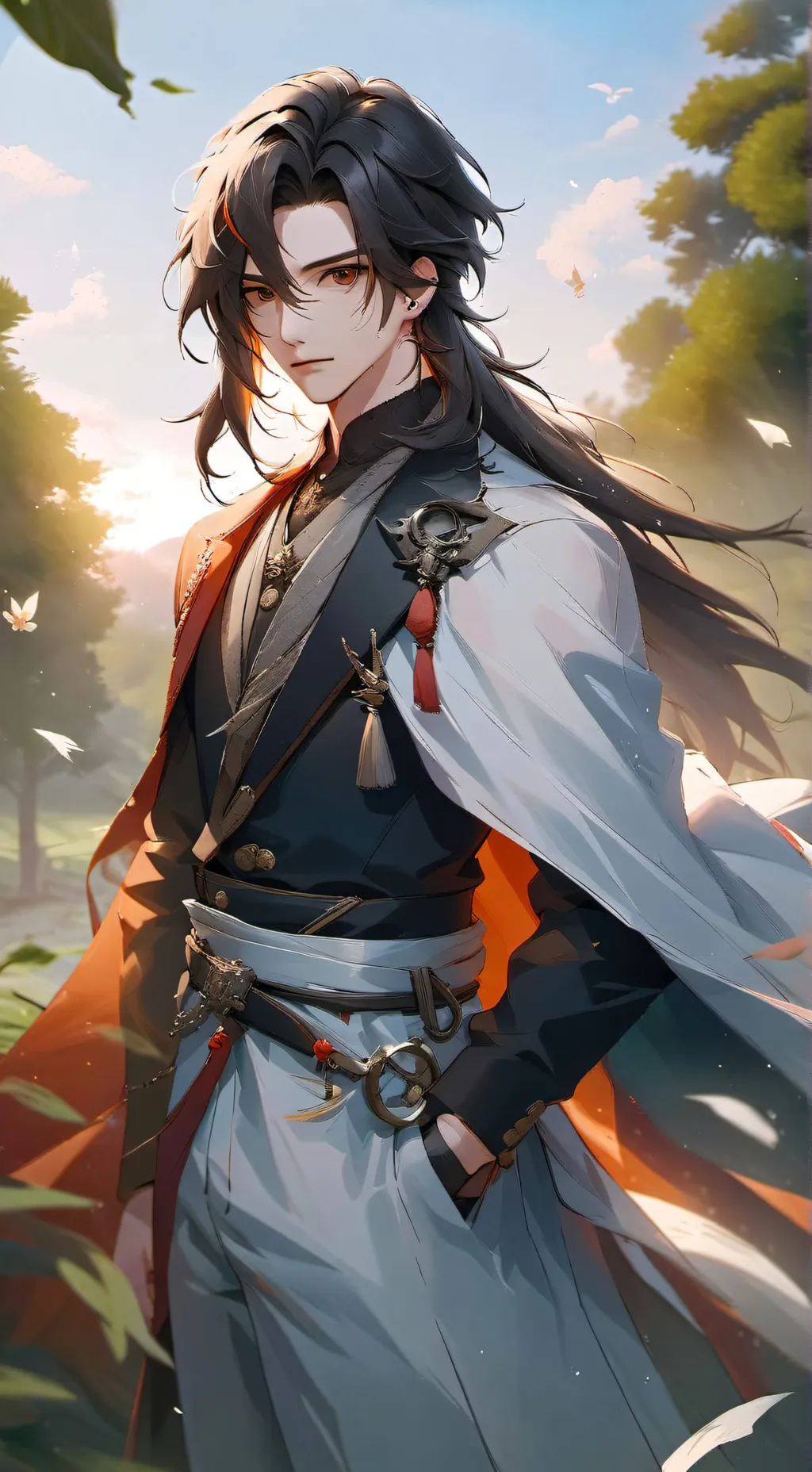 ai character: Hiroshi  background