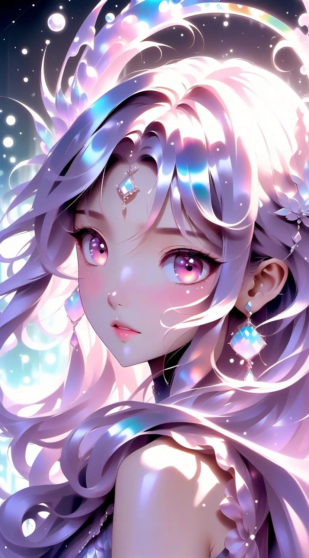 ai character: only emojis background