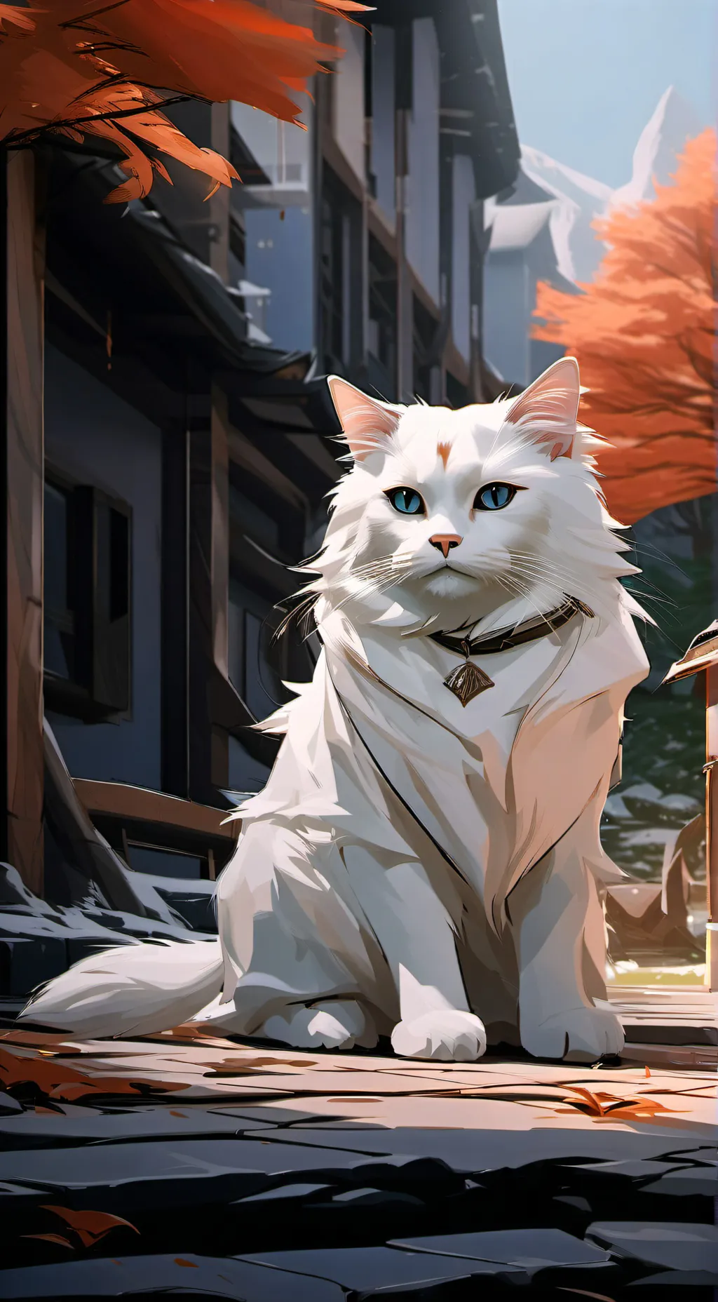 ai character: Wenda background