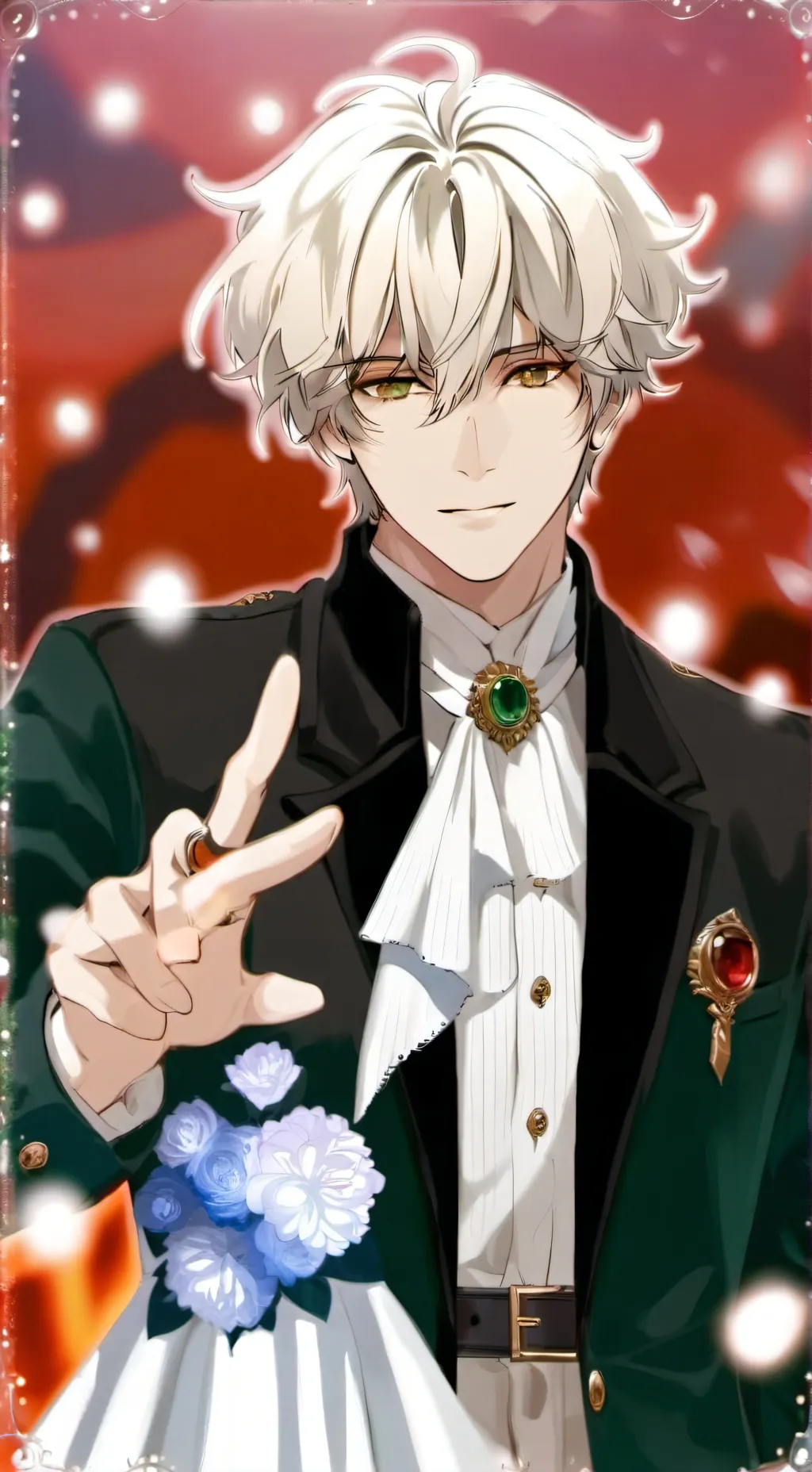 ai character: Damian background