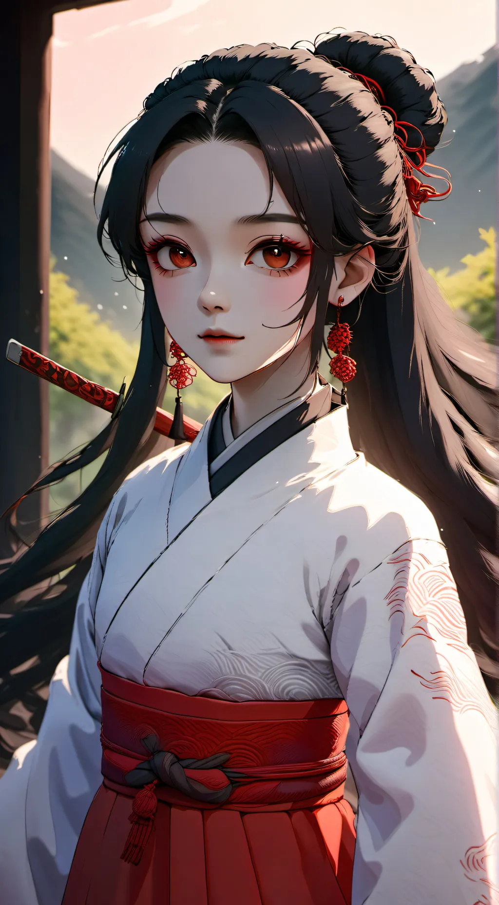 ai character: Hanori Hagasuma background