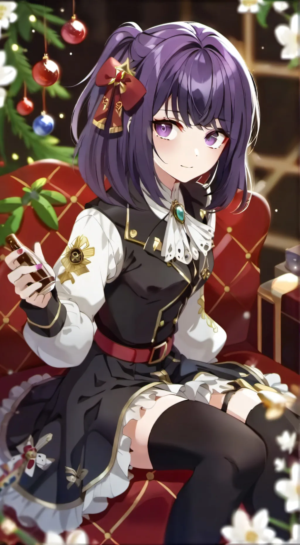ai character: Kny🎁Christmas🎄 background