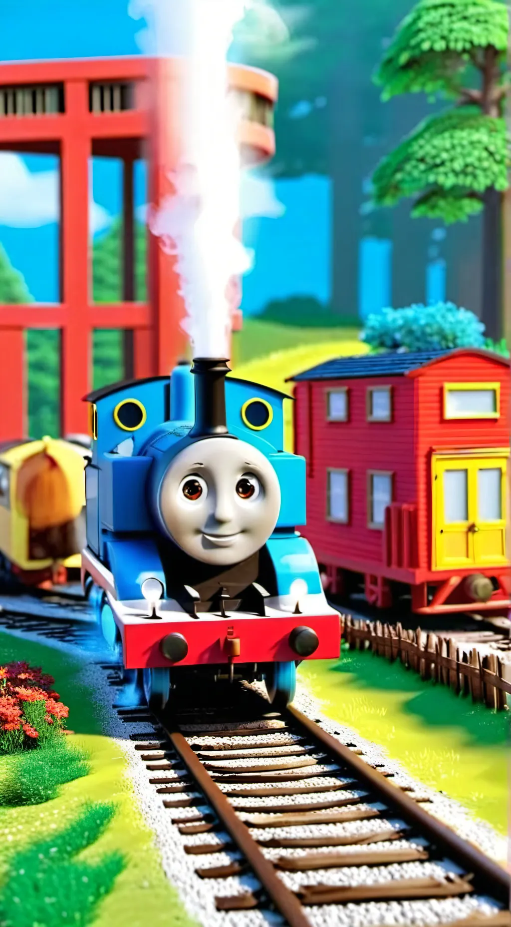 ai character: Chuggington background