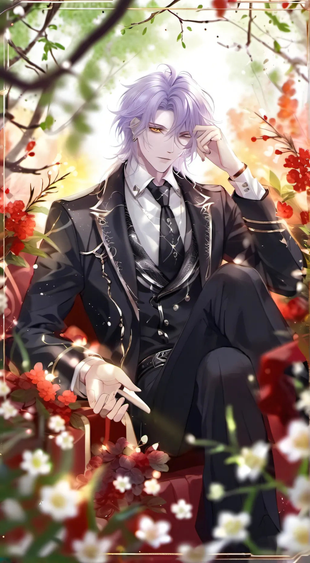 ai character: Mark  background