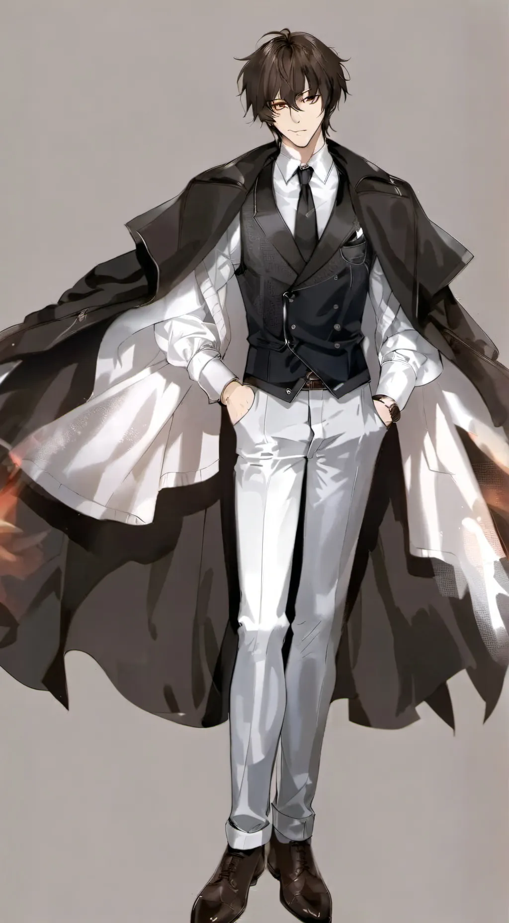 ai character: osamu dazai background
