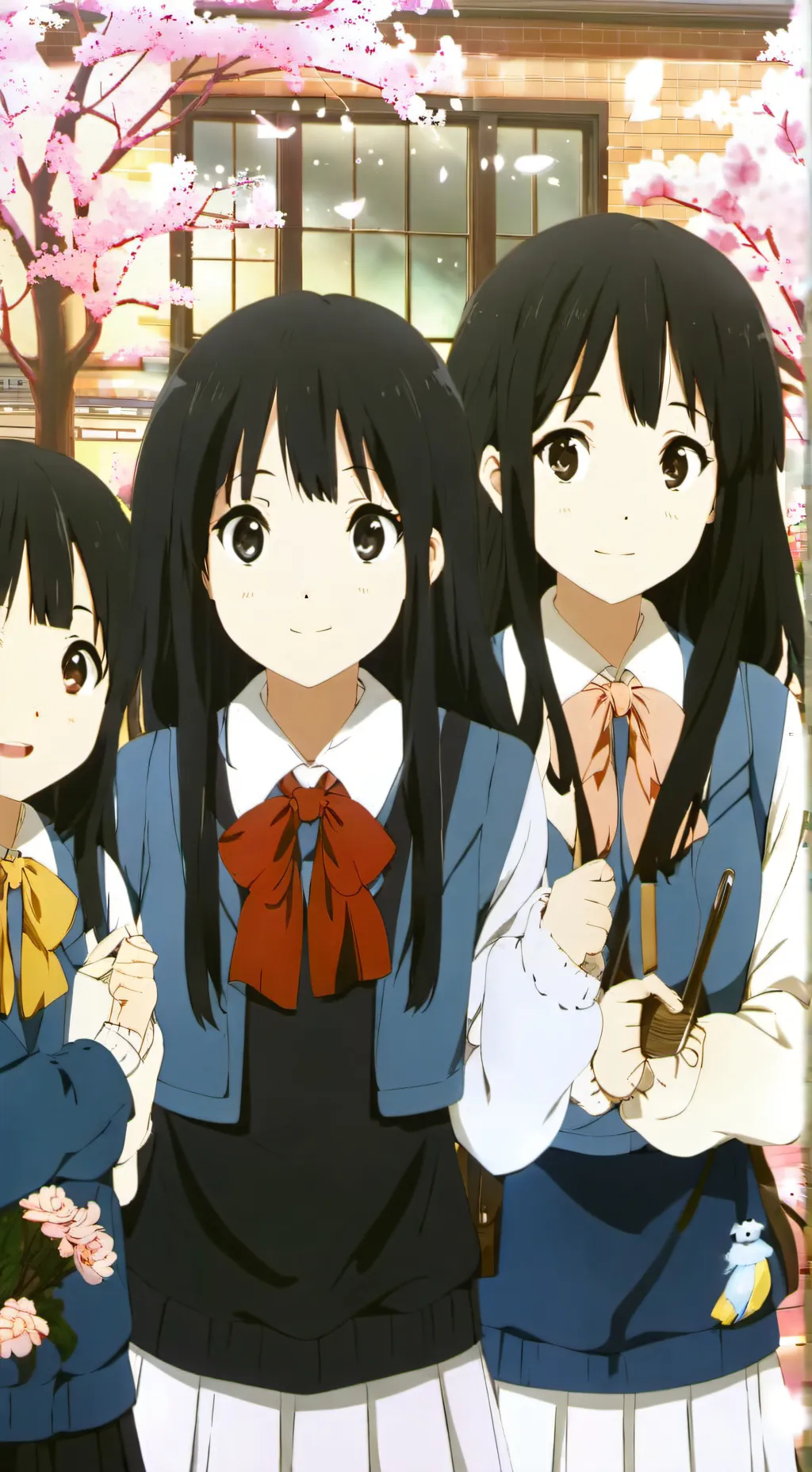 ai character: Girl only school  background