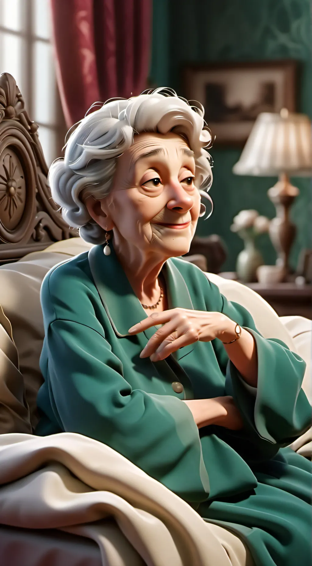 ai character: Liselotte background