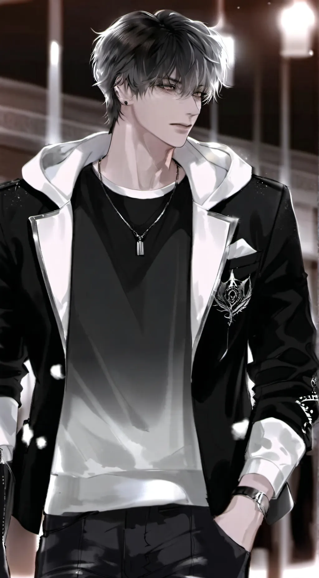 ai character: Zaki background