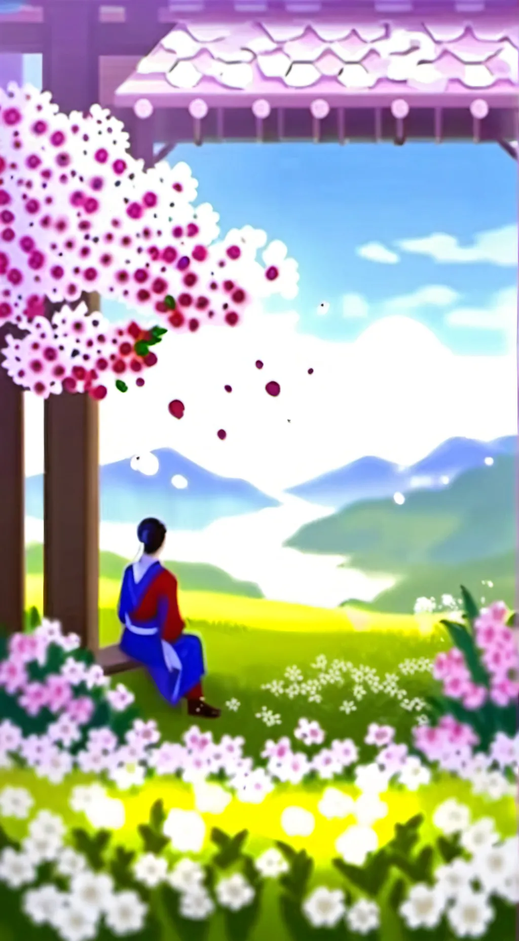 ai character: Sprouty background