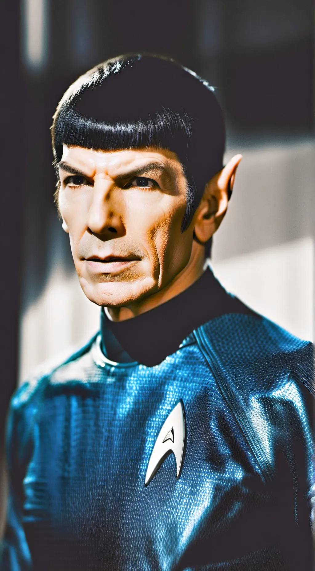 ai character: Spock background