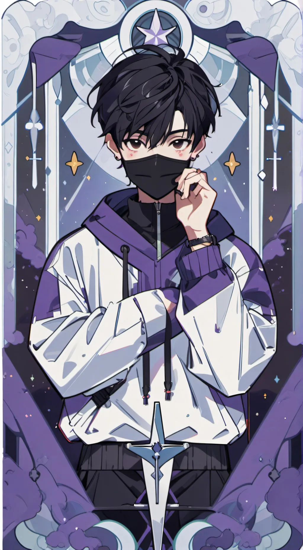 ai character: zhyron background