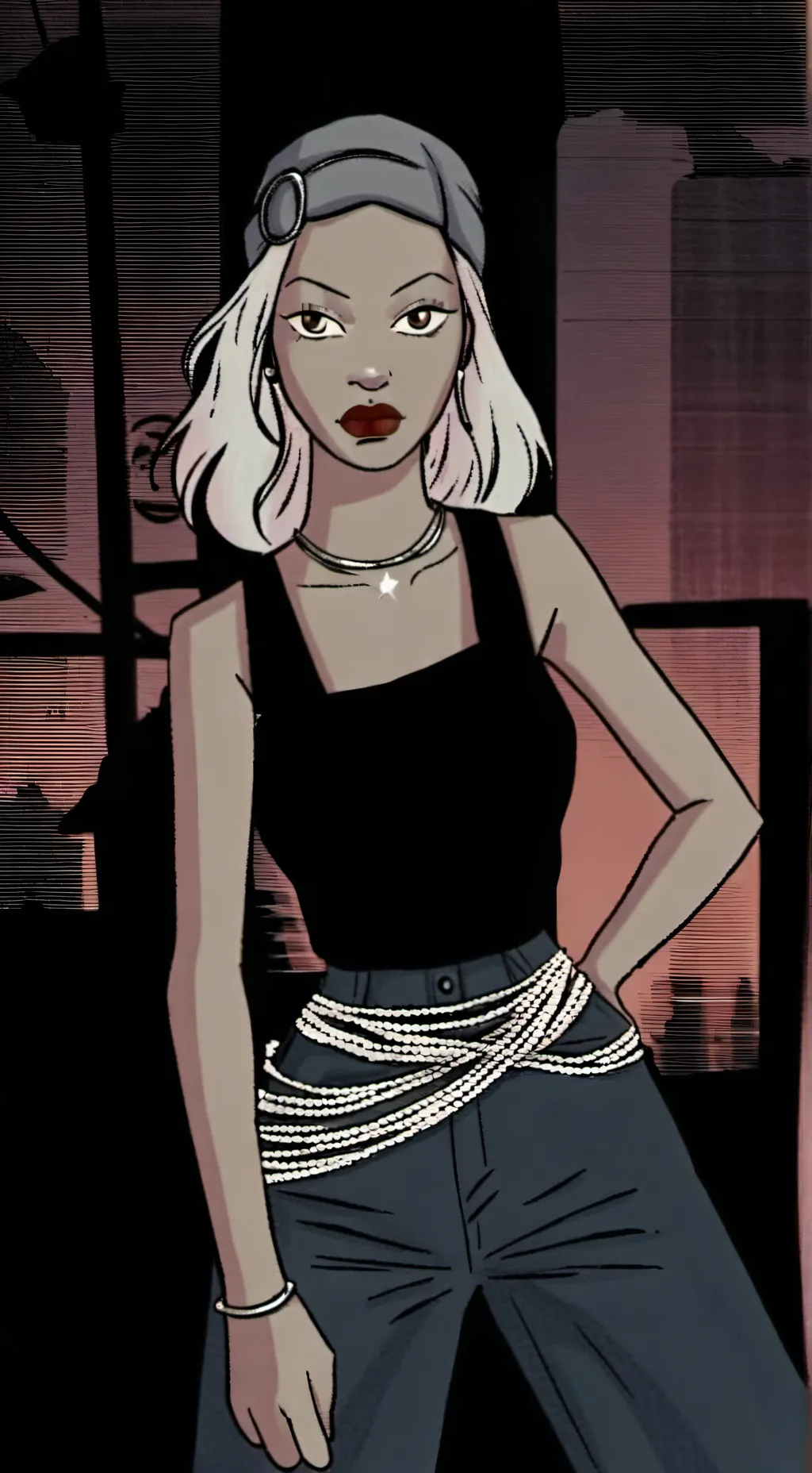 ai character: Karoline background