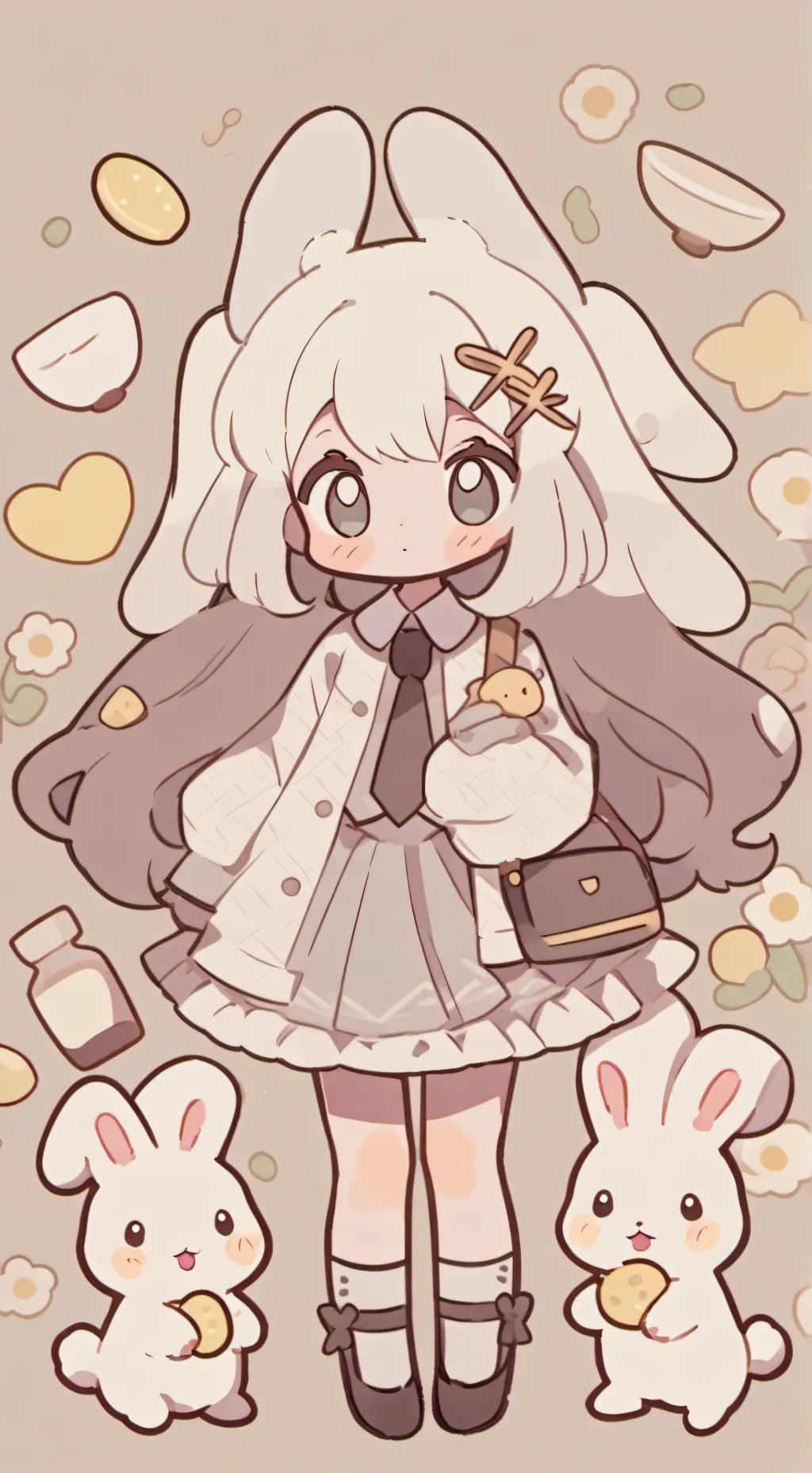 ai character: Vanilla ￼ background