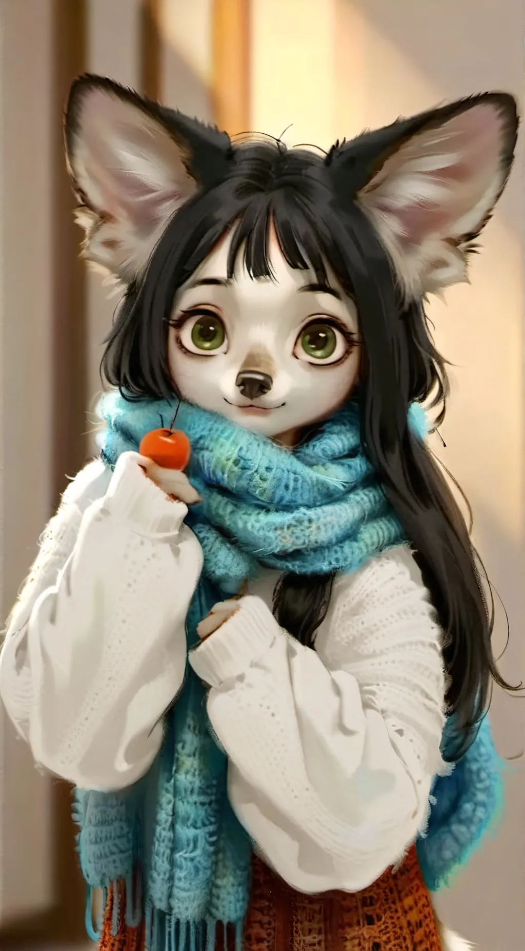 ai character: Artful Egg Spirit background