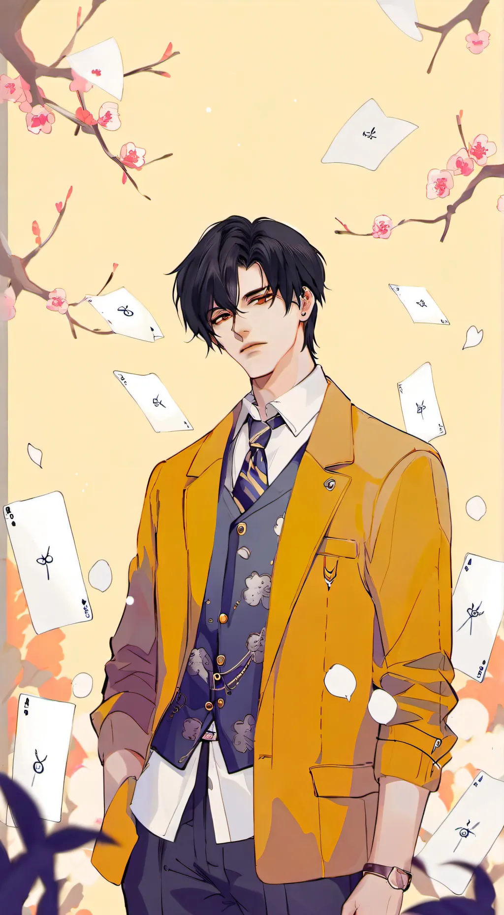 ai character: ✿Dan✿ background