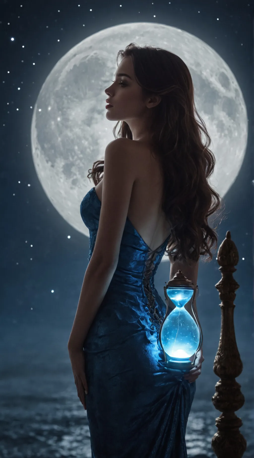 ai character: Scarlett background