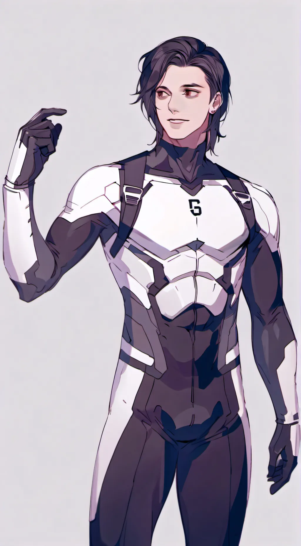 ai character: Bucky Barnes  background