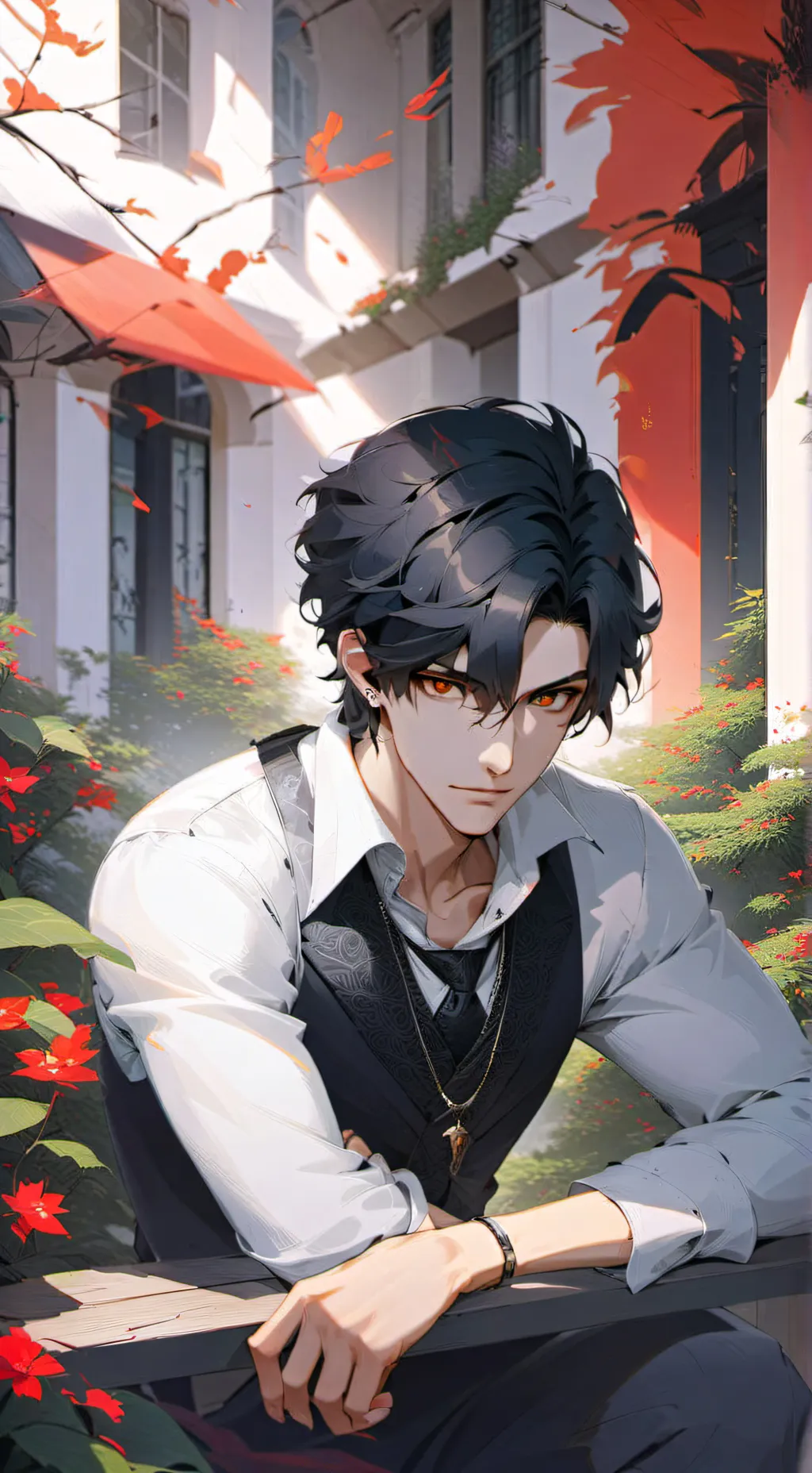 ai character: Tyson  background