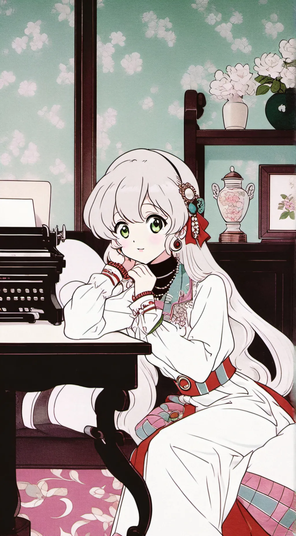 ai character: sitina get hurt background