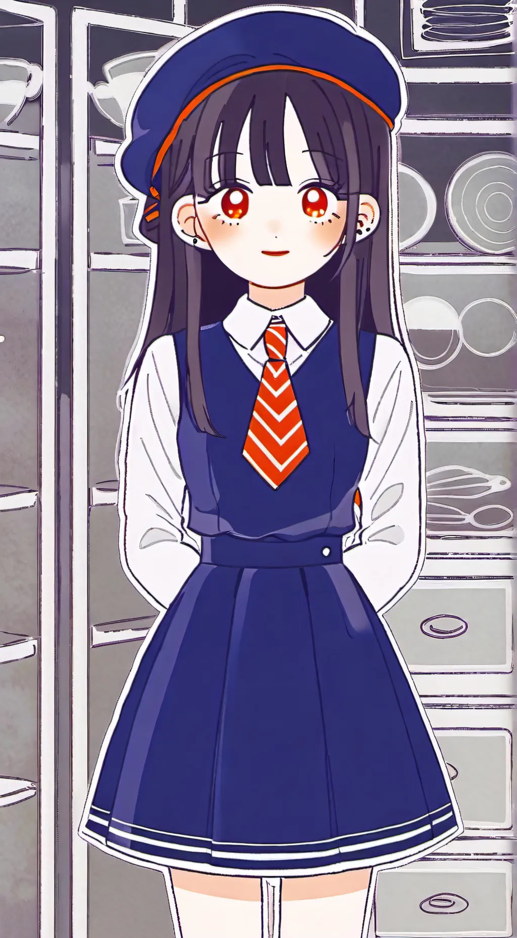 ai character: matilda musical  background