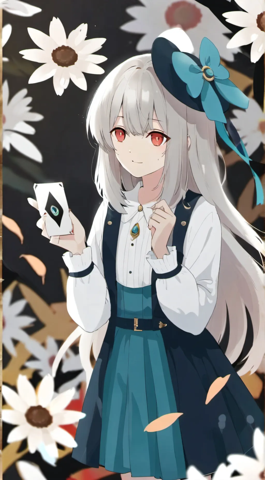 ai character: Bad cat singer background