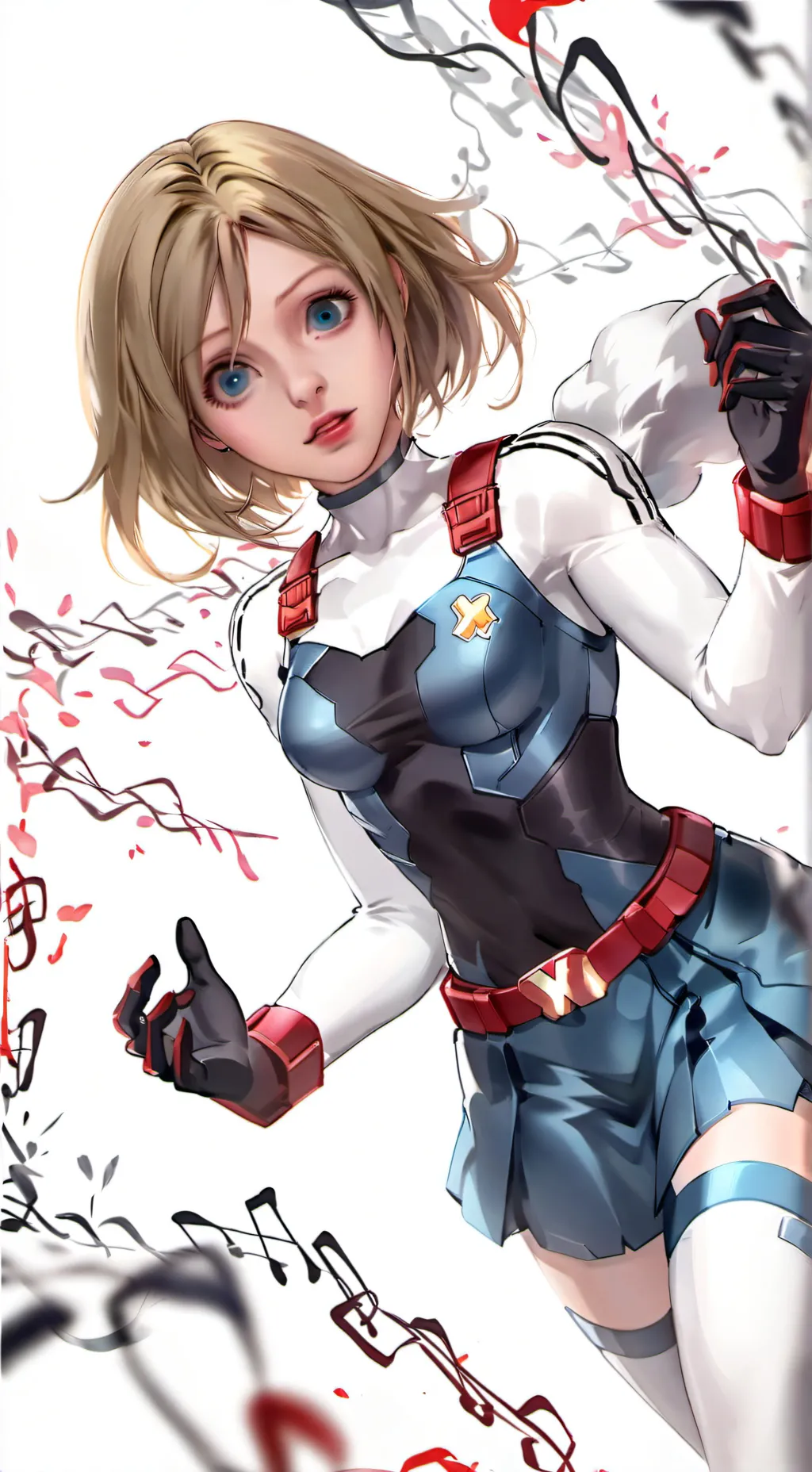 ai character: little num bug background