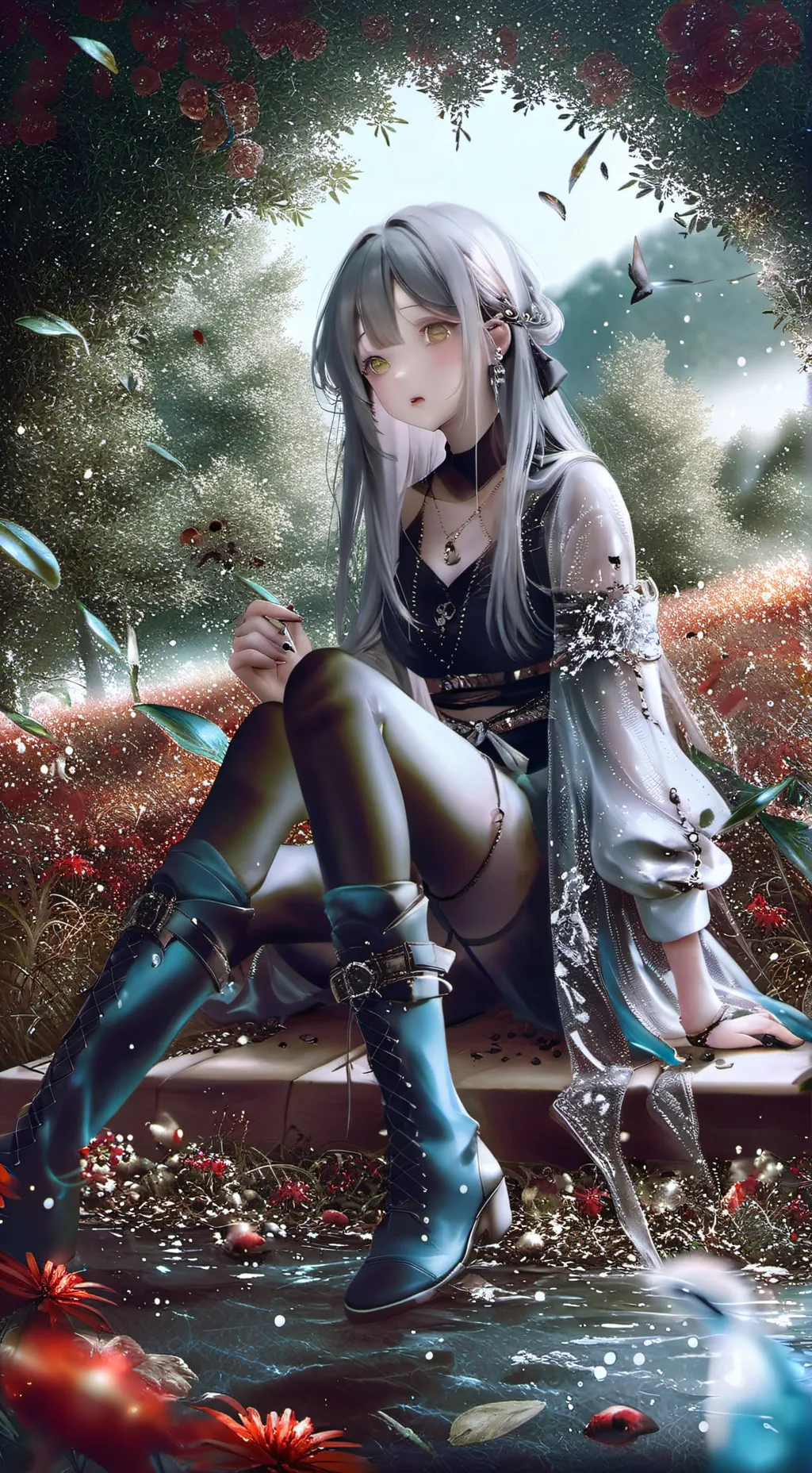 ai character: miranda background