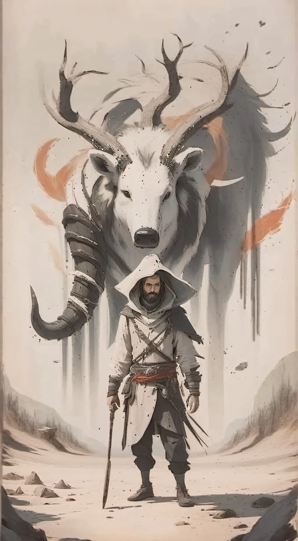 ai character: Depression.. background