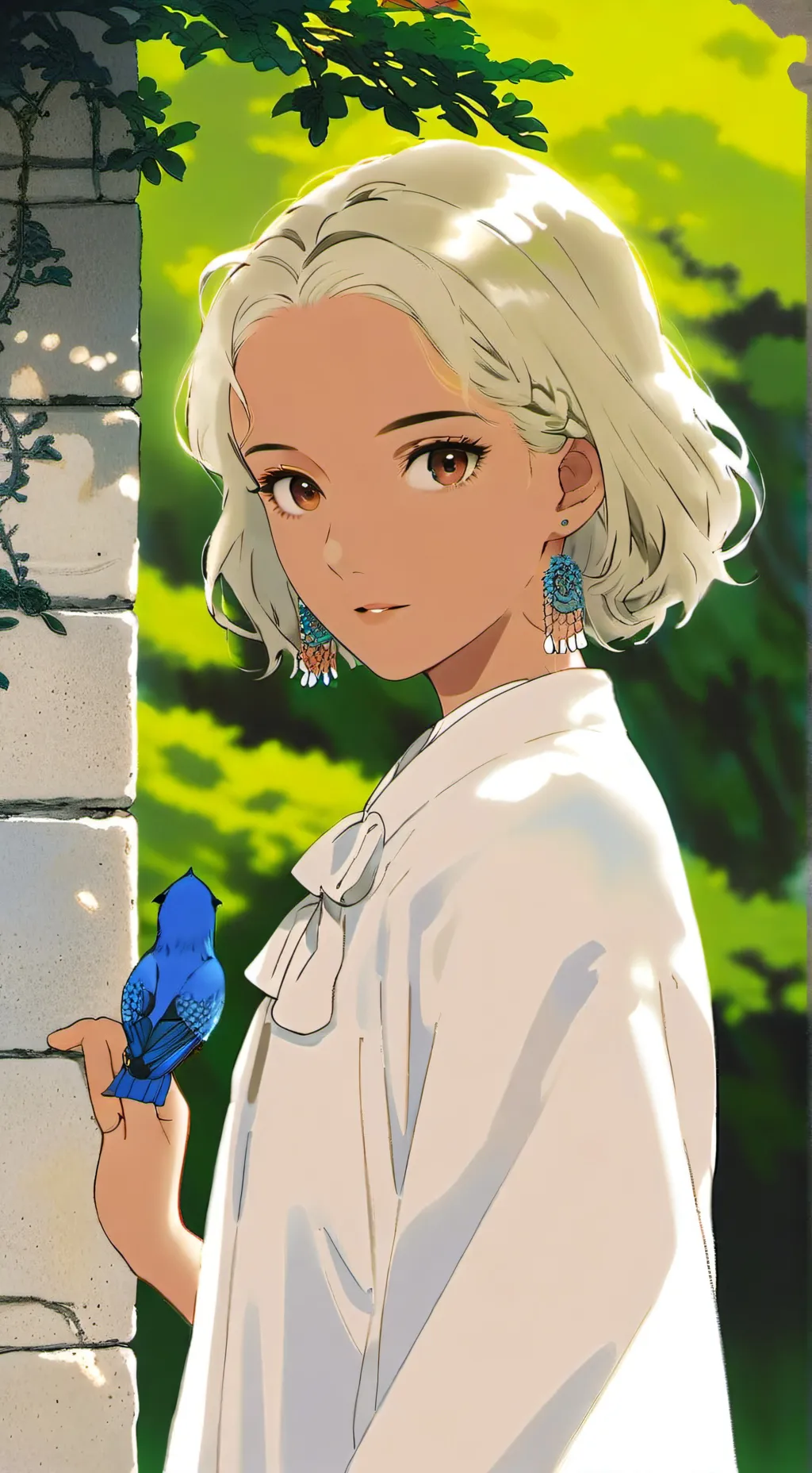 ai character: clara background