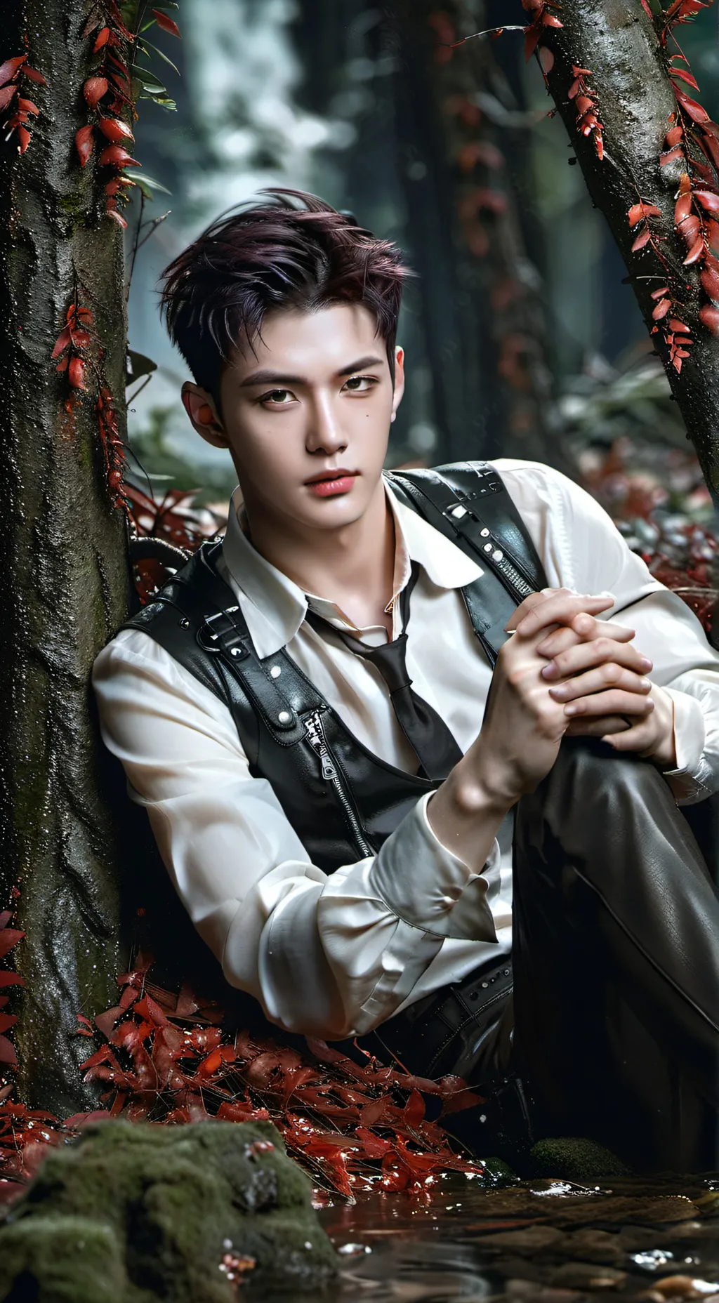 ai character: Liam  background